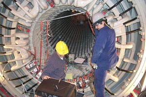 ASOPE Power Engineers Recording Clip Inspection on Video